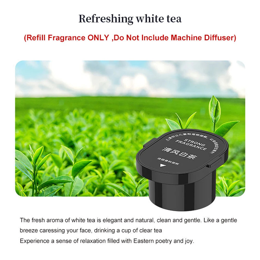 2025 New Car Air Freshener, Sea Mist & Cloud Aroma, Smart Atomizing Diffuser, Natural Fragrance, Auto Spray Air Freshener Machin