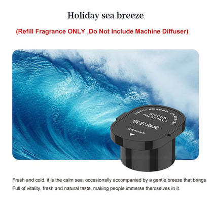 2025 New Car Air Freshener, Sea Mist & Cloud Aroma, Smart Atomizing Diffuser, Natural Fragrance, Auto Spray Air Freshener Machin