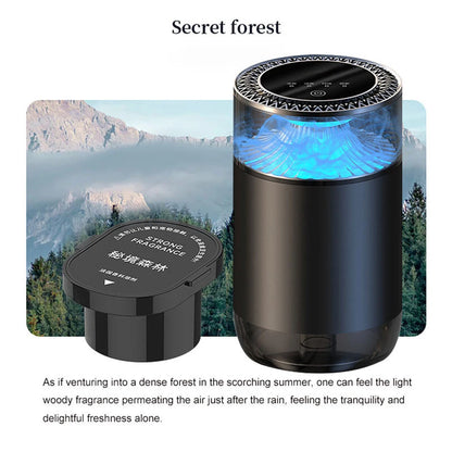 2025 New Car Air Freshener, Sea Mist & Cloud Aroma, Smart Atomizing Diffuser, Natural Fragrance, Auto Spray Air Freshener Machin